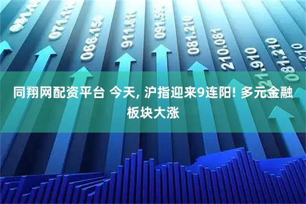 同翔网配资平台 今天, 沪指迎来9连阳! 多元金融板块大涨
